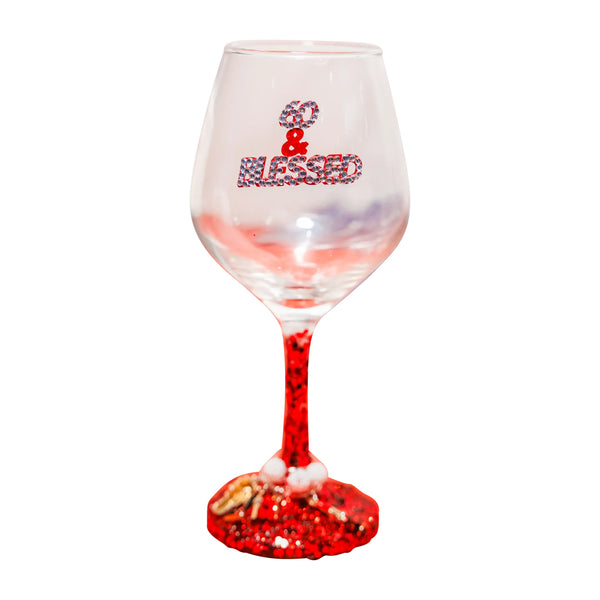Custom Wine glass 10-12oz